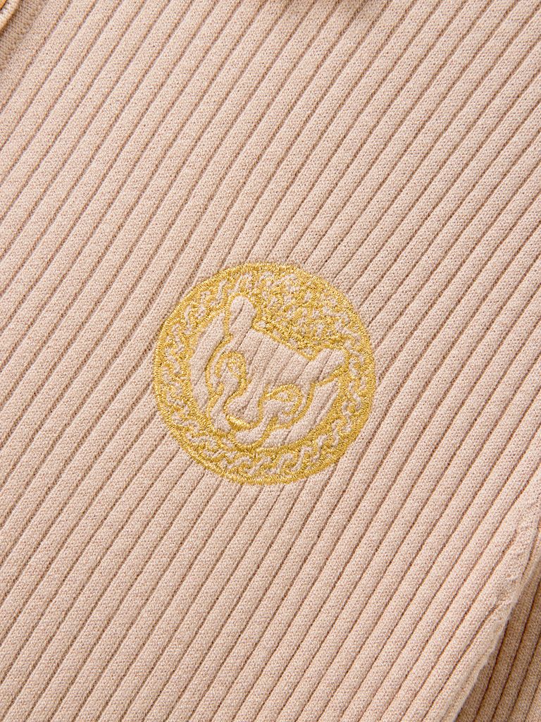 Ducat Floral Lace PK Knit Sleeve : Women's Beige