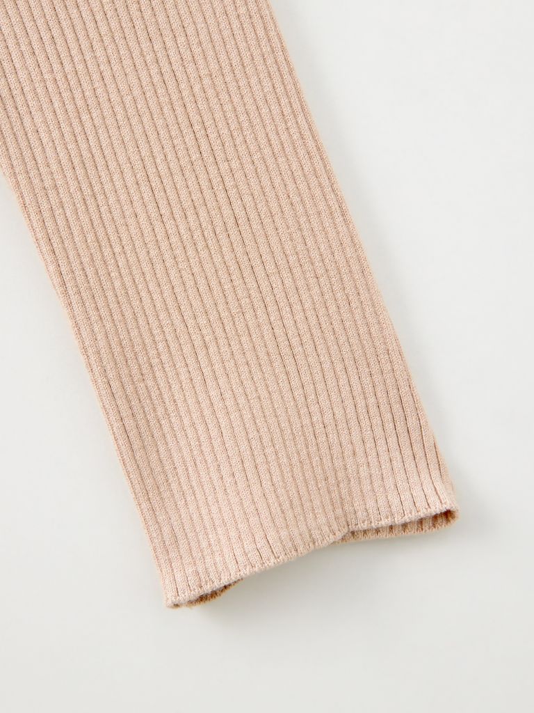 Ducat Floral Lace PK Knit Sleeve : Women's Beige