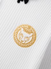 Ducat Floral Lace PK Knit Sleeve : Women's White