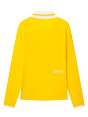 UTAA Neon Logo Ribbed Line PK Sleeve : Women's Yellow