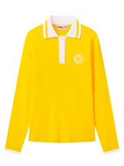 UTAA Neon Logo Ribbed Line PK Sleeve : Women's Yellow