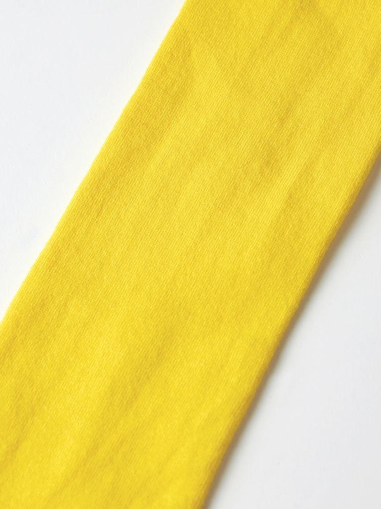 UTAA Neon Passenger Logo Knee Socks : Yellow