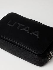 UTAA Figure Logo Strap Pouch Bag : Black