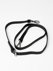 UTAA Figure Logo Strap Pouch Bag : Black