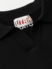 UTAA Panther Openneck Knit Pullover : Women's Black