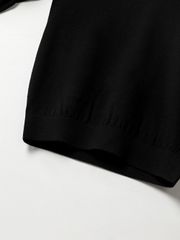 UTAA Panther Openneck Knit Pullover : Women's Black