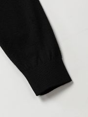 UTAA Panther Openneck Knit Pullover : Women's Black