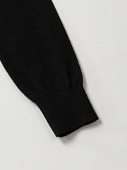 UTAA Pixel Logo Knit Cardigan : Women's Black