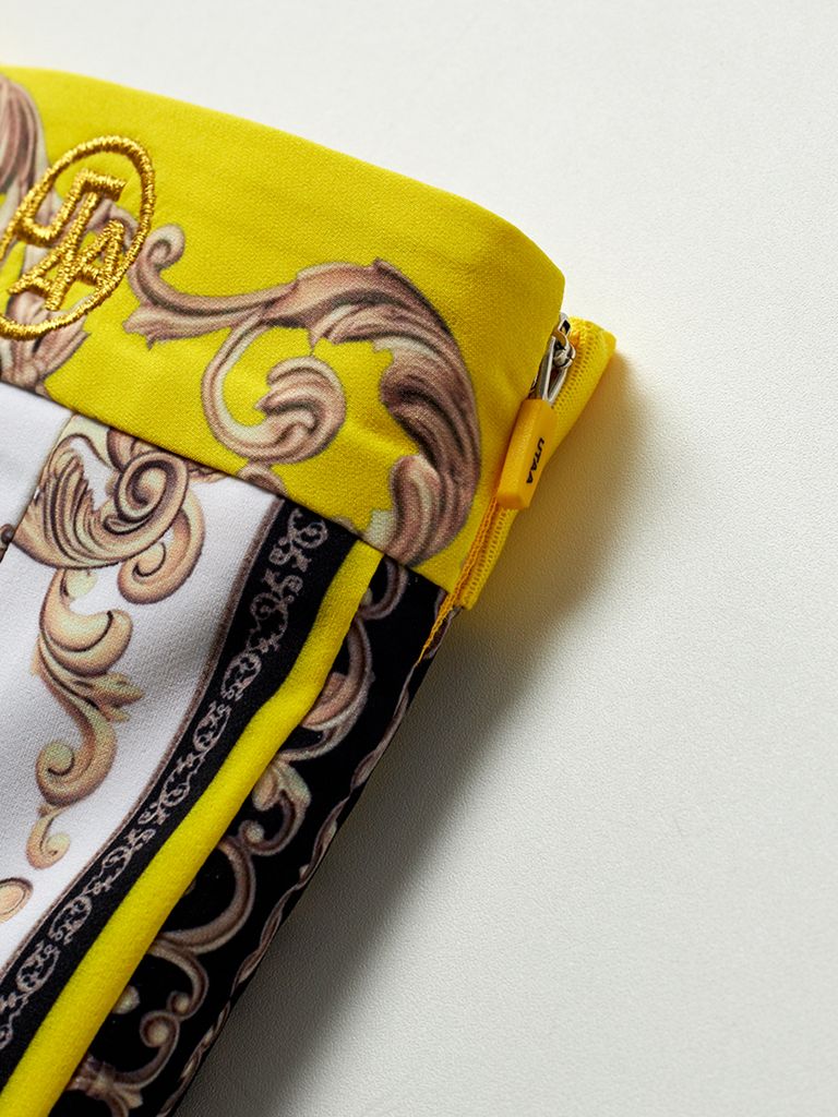 UTAA Bright Baroque Short Skirt : Women's Yellow