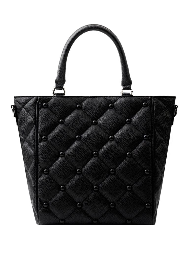 UTAA Quilting Symbol Tote Bag : Black