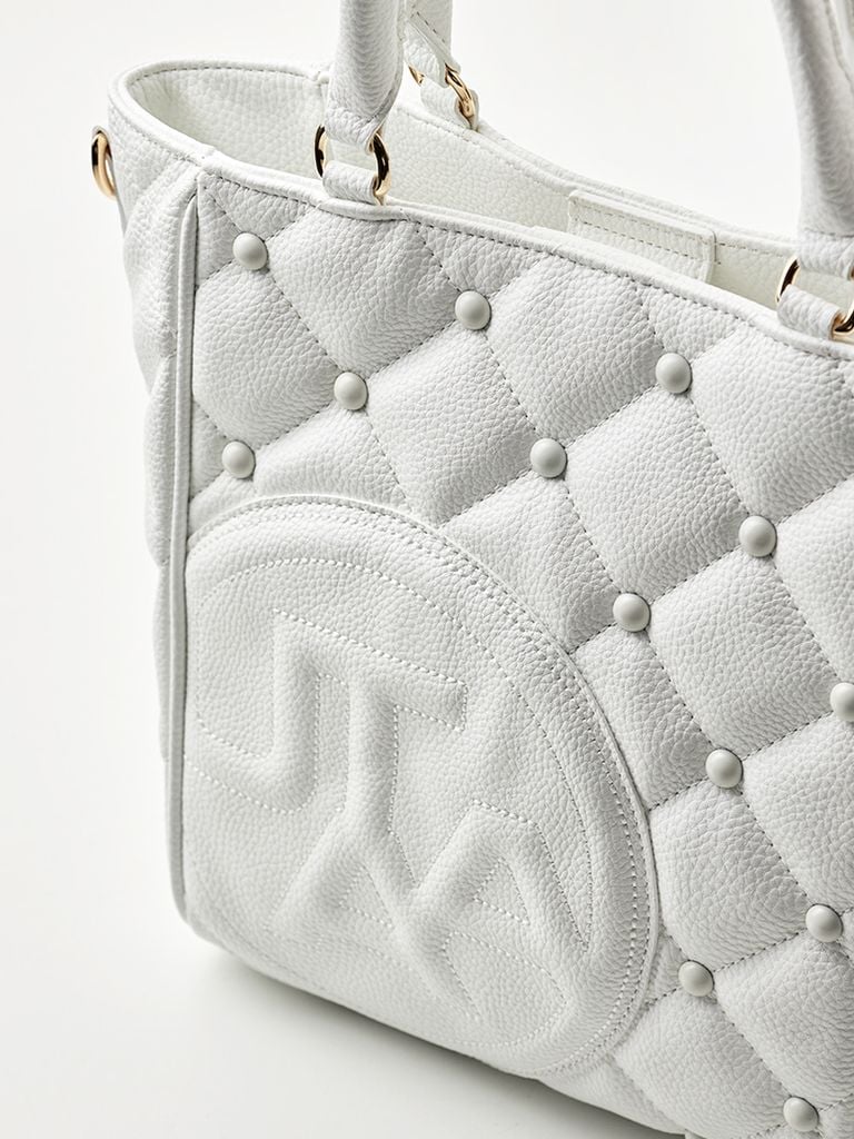 UTAA Quilting Symbol Tote Bag : White
