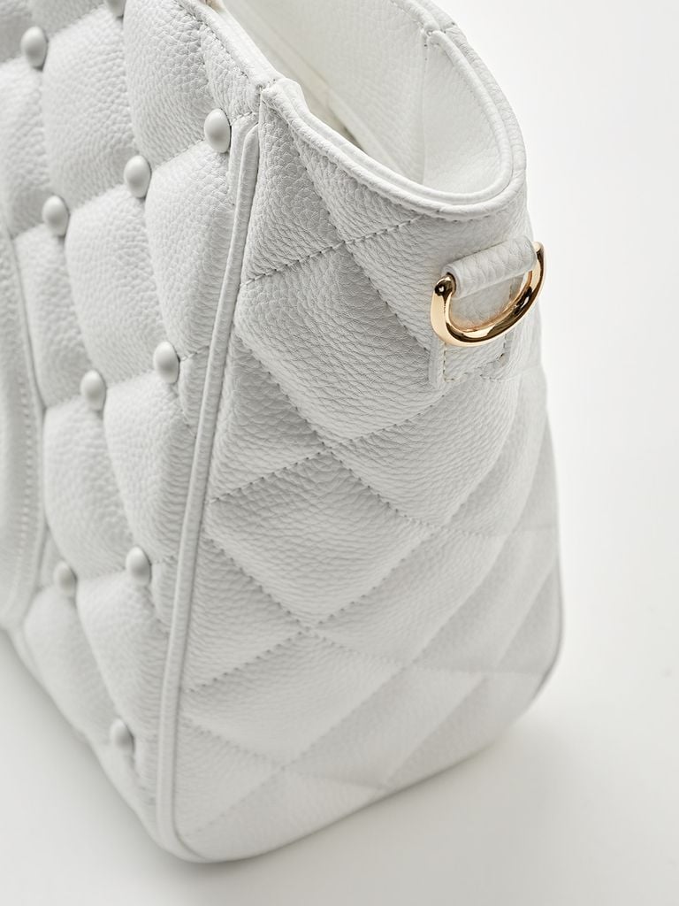 UTAA Quilting Symbol Tote Bag : White