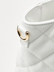 UTAA Quilting Symbol Tote Bag : White
