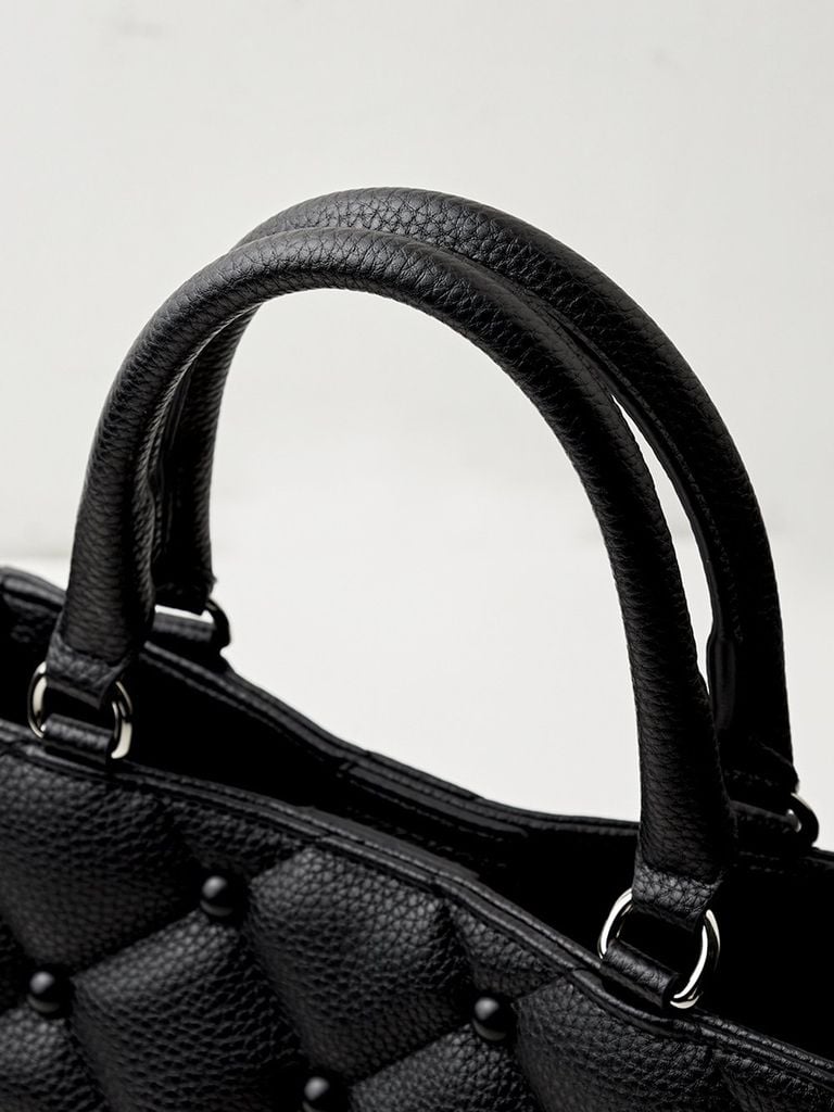UTAA Quilting Symbol Tote Bag : Black