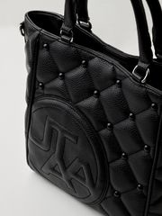 UTAA Quilting Symbol Tote Bag : Black