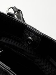 UTAA Quilting Symbol Tote Bag : Black
