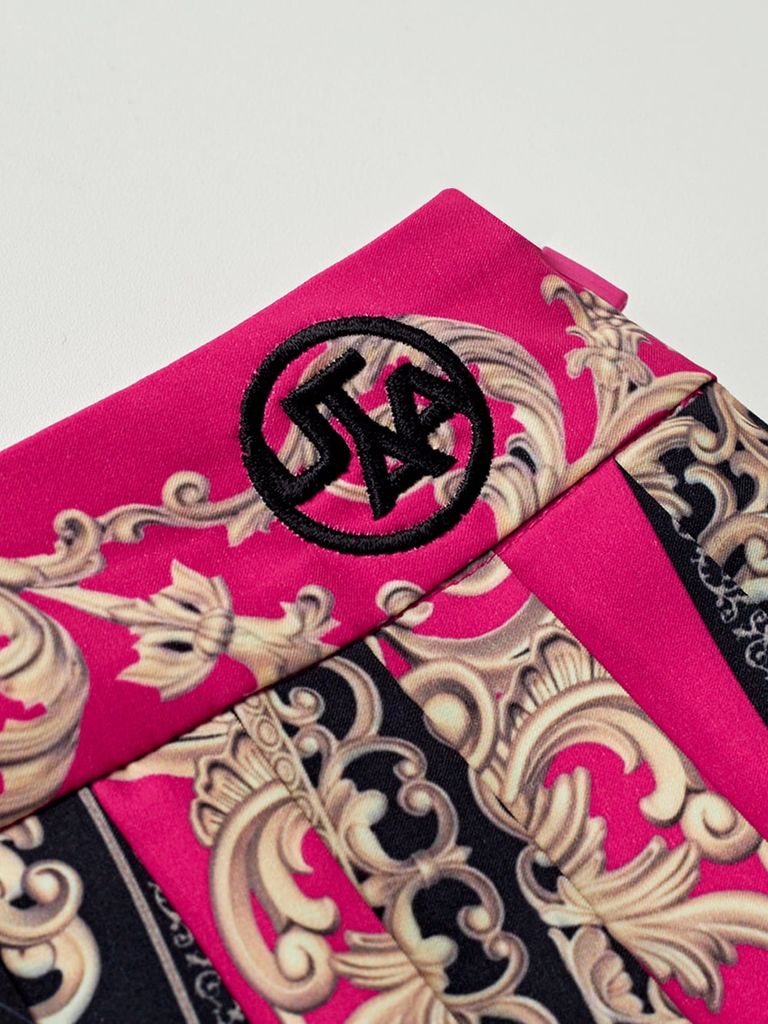 UTAA Blend Buckingham Short Skirt : Women's Dark Pink