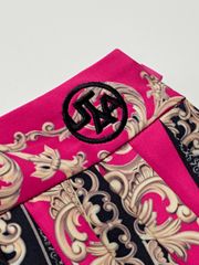 UTAA Blend Buckingham Short Skirt : Women's Dark Pink