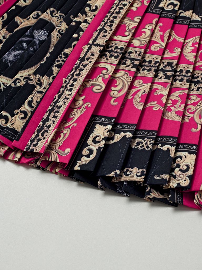 UTAA Blend Buckingham Short Skirt : Women's Dark Pink