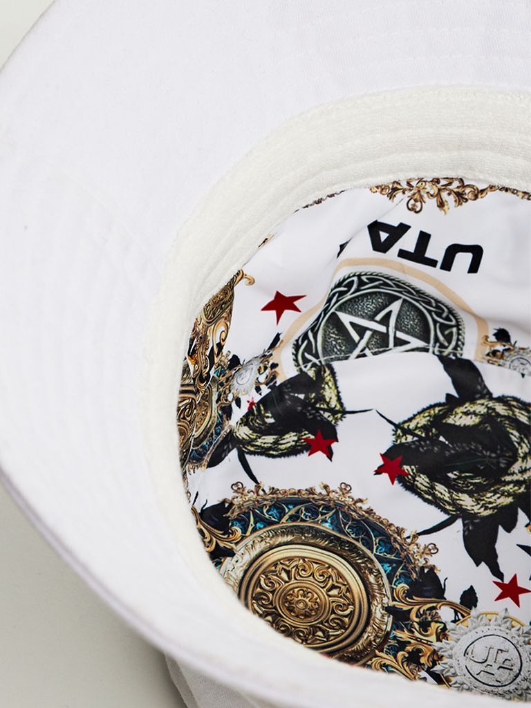 UTAA Symbol Bucket Hat : Women's White