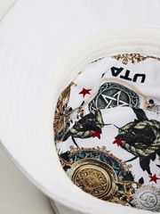 UTAA Symbol Bucket Hat : Women's White