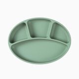 Khay ăn dặm chia 4 ngăn Silicone Bạch Kim Bluemama Modui Chính hãng Hàn Quốc