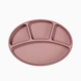 Khay ăn dặm chia 4 ngăn Silicone Bạch Kim Bluemama Modui Chính hãng Hàn Quốc