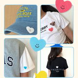 Set 8 miếng dán đuổi muỗi, chống muỗi & côn trùng Dotori Hình trái tim Dodo's Heart Shield Sticker
