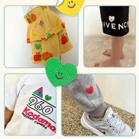 Set 8 miếng dán đuổi muỗi, chống muỗi & côn trùng Dotori Hình trái tim Dodo's Heart Shield Sticker