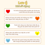 Set 8 miếng dán đuổi muỗi, chống muỗi & côn trùng Dotori Hình trái tim Dodo's Heart Shield Sticker