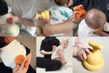 Cốc Vỗ Lưng Hỗ Trợ Ợ Hơi JAMMUK
