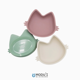 Bát silicone mèo MOA có đế hít Bluemama