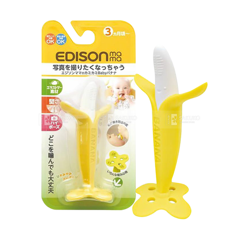 Gặm Nướu Hình Chuối EDISON