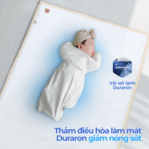 Thảm làm mát điều hòa DURARON AIR MESH cho bé DOTORI, kích thước cho bé