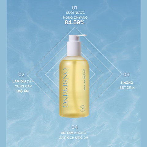 Serum Onspring Tăng Độ Đàn Hồi Và Làm Dịu Da Phù Hợp Với Mọi Loại Da 300ml