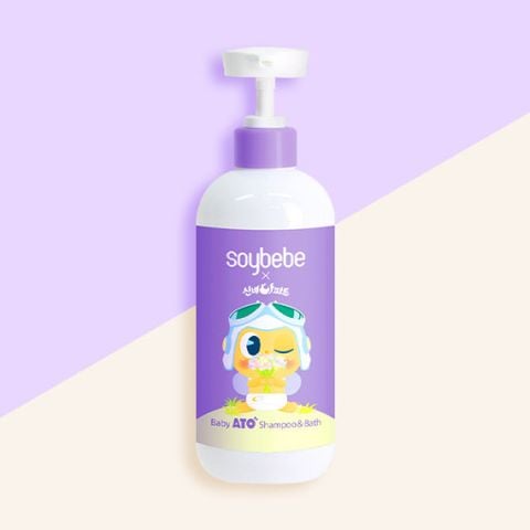 Dầu gội và Sữa tắm 2 trong 1 Soybebe Ato Baby