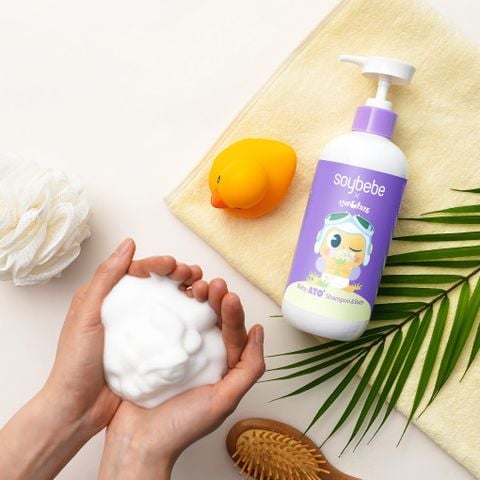 Dầu gội và Sữa tắm 2 trong 1 Soybebe Ato Baby