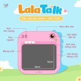 Máy đọc viết Lalatalk máy đọc thẻ song ngữ kết hợp bảng viết tự xóa thông minh Lalala baby