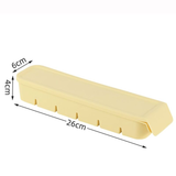 Khay 6 ngăn trữ đông đồ ăn dặm cho bé/Khay đá Silicone cao cấp chịu nhiệt cao Little Bykker Đan Mạch - 45g/ngăn