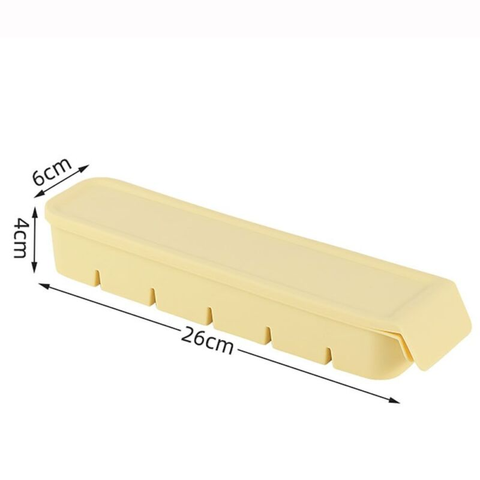 Khay 6 ngăn trữ đông đồ ăn dặm cho bé/Khay đá Silicone cao cấp chịu nhiệt cao Little Bykker Đan Mạch - 45g/ngăn