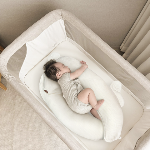 Gối Ôm Chắn Bé Đa năng Hình Sóc Dotori Chống giật mình giúp bé ngủ ngon