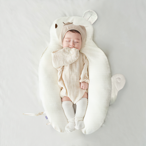 Gối Ôm Chắn Bé Đa năng Hình Sóc Dotori Chống giật mình giúp bé ngủ ngon