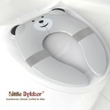 Tấm lót bồn cầu di động gấp gọn cho bé Little Bykker Đan Mạch có túi nhựa chống thấm