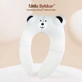 Tấm lót bồn cầu di động gấp gọn cho bé Little Bykker Đan Mạch có túi nhựa chống thấm