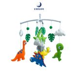 Đồ chơi treo nôi cũi cho bé CHILUX nhiều màu rực rỡ giúp tăng kích thích thị giác