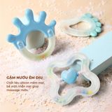 Bộ 10 lục lạc Macaroon có âm thanh màu pastel kích thích giác quan & vận động tinh cho bé