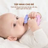 Bộ 10 lục lạc Macaroon có âm thanh màu pastel kích thích giác quan & vận động tinh cho bé