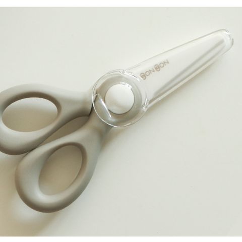 Kéo sứ Dailylike Bonbon cắt thức ăn cho bé tặng kèm muỗng ăn dặm silicon cho bé