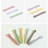 Muỗng ăn dặm silicon bạch kim Dailylike an toàn cho bé có hộp đựng cho bé - Made in Korea