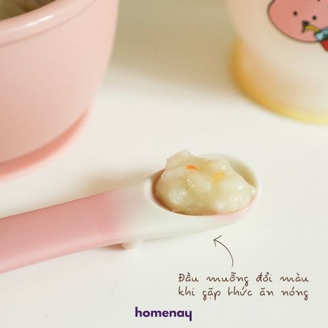[1 +1] Muỗng ăn dặm Dailylike đổi màu theo nhiệt độ - Mua 1 tặng 1